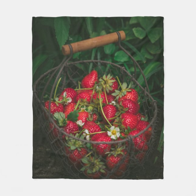 Cobertor De Velo Frutas E Vegetais (Frente)