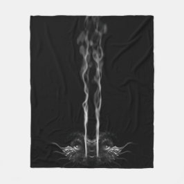 Cobertor De Velo Fumaça de Dragão Negro