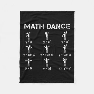 Cobertor De Velo Funções algébricas da dança matemática Camisa de p