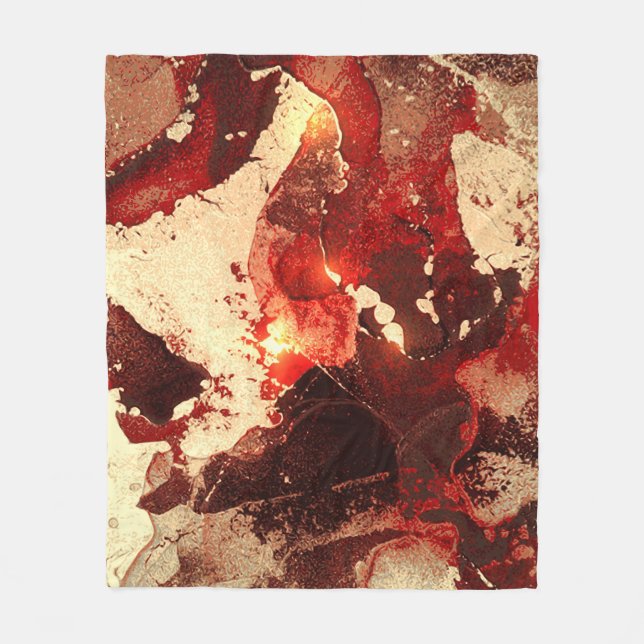 Cobertor De Velo fundo abstrato marble. (Frente)