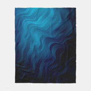 Cobertor De Velo Fundo AZUL escuro com linhas. Exemplo colorido