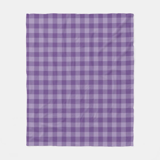 Cobertor De Velo Fundo checkered violeta (Frente)
