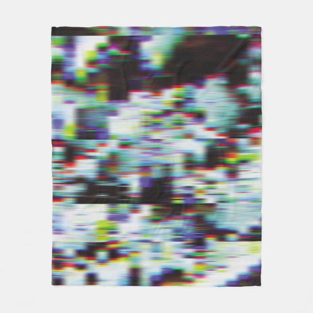 Cobertor De Velo Fundo de brilho escuro, ilustração. Preto, azul, (Frente)