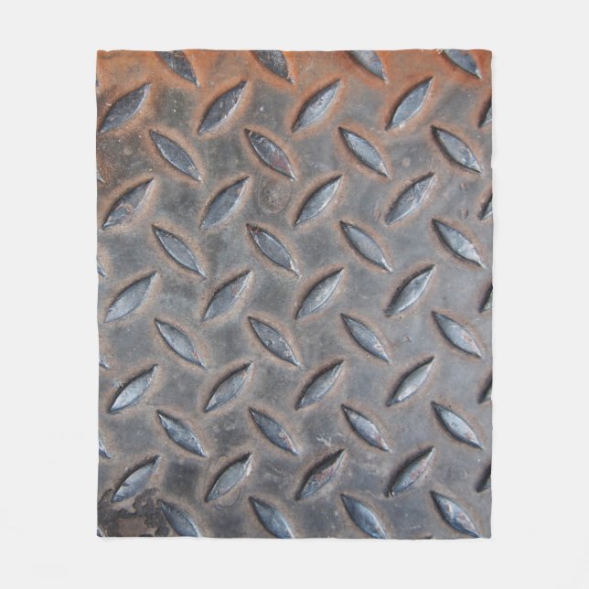 Cobertor De Velo fundo de diamante em grão, surf de aço soldado (Frente)