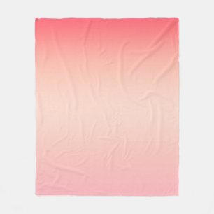 Cobertor De Velo Fundo de gradação de cor rosa vermelha e amarela