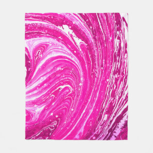 Cobertor De Velo Fundo de pintura rosa mista.