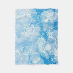 Cobertor De Velo Fundo do floco de neve