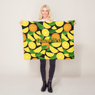 Cobertor De Velo Fundo Laranja