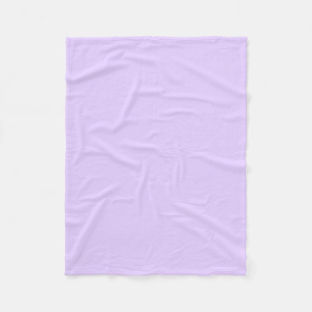 Cobertor De Velo Fundo Lilac Simples (Frente)