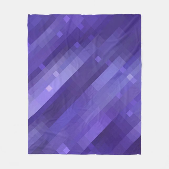 Cobertor De Velo Fundo violeta brilhante abstrato com glos (Frente)