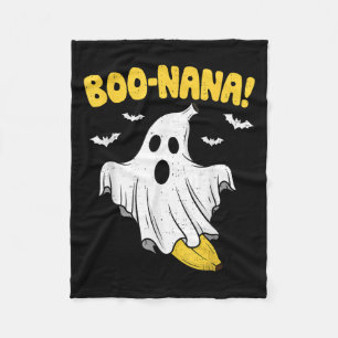 Cobertor De Velo Funny Banana Ghost Boo Pun Halloween Costume Men W