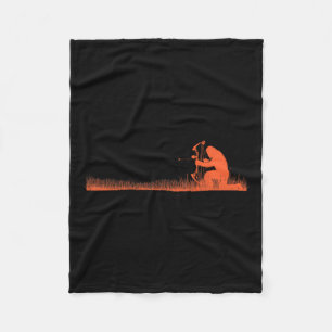 Cobertor De Velo Funny Bigfoot Archery Arco Hunter Sasquatch Arco H