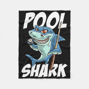 Cobertor De Velo Funny Billiards Piscina Shark Snooker Hall Piada B