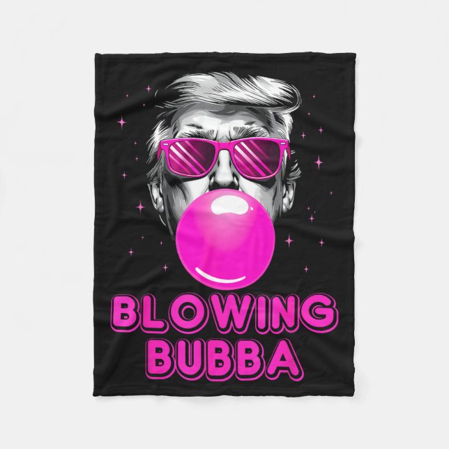 Cobertor De Velo Funny Blowing Bubba  (Frente)