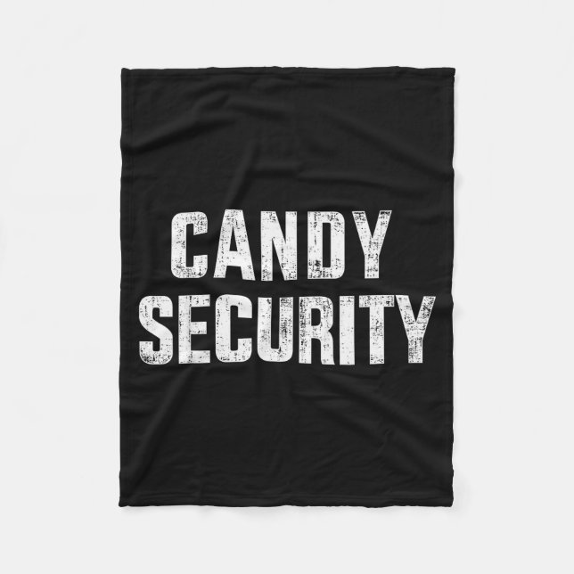 Cobertor De Velo Funny Candy Security Lazy Halloween Costume  (Frente)