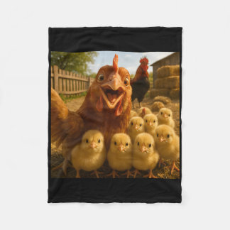 Cobertor De Velo Funny Chicken Chicks For Easter Chickens Halloween