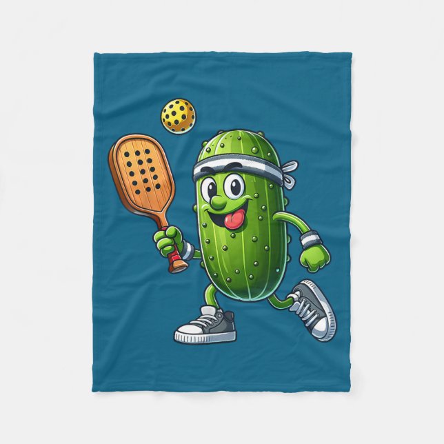 Cobertor De Velo Funny Ckleball Player Paddleball Lover  (Frente)