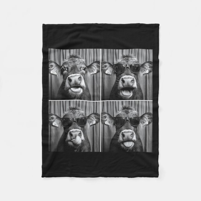 Cobertor De Velo Funny Cow Sungles  (Frente)