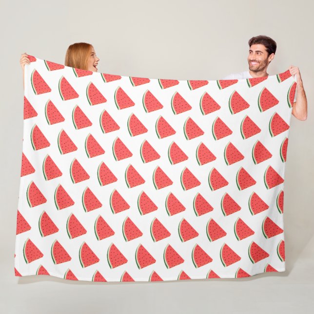 Cobertor De Velo Funny Fleece Blanket Sweet Watermelon Personalizáv (In Situ)