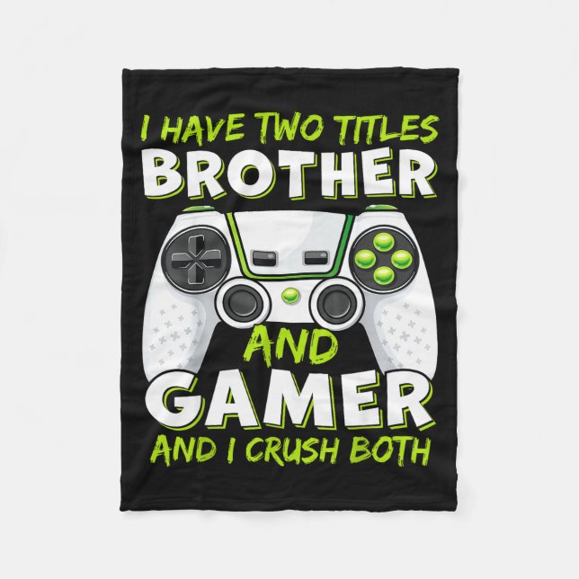 Cobertor De Velo Funny Gaming Boys Girls Men Gamer Video Game  (Frente)