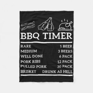 Cobertor De Velo Funny Grill Say Churrasco Timer Churrasco Da Grelh