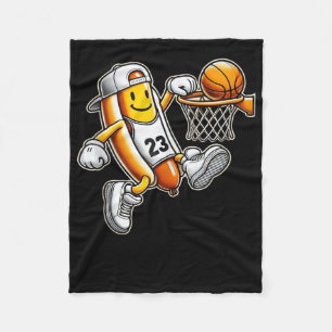 Cobertor De Velo Funny Hotdog Basball Dunk Sports Court Athletic