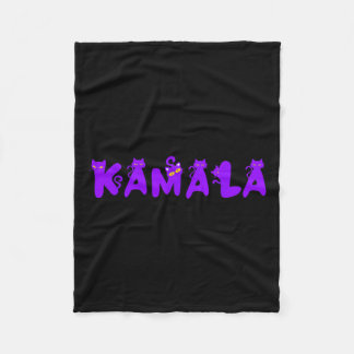 Cobertor De Velo Funny Kamala Cat Lady Kamala Harris Presidente 202