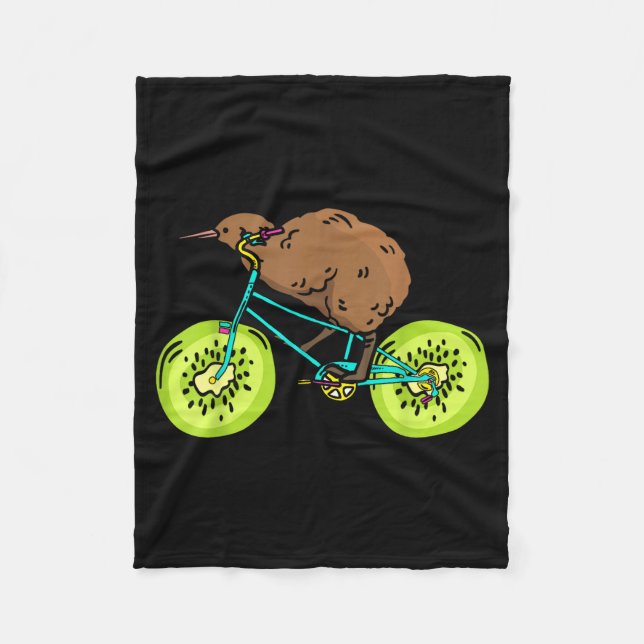 Cobertor De Velo Funny Kiwi Biker Cycling Gift New Zealand  (Frente)