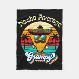 Cobertor De Velo Funny Nacho Média Grampy Grandpa Cinco De Mayo M