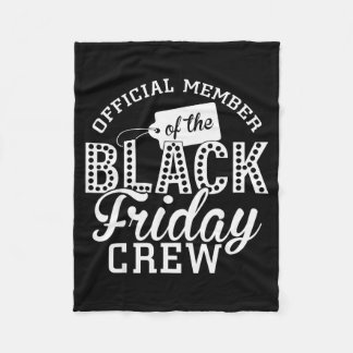 Cobertor De Velo Funny Official Member Of The Friday Shopping Crew 