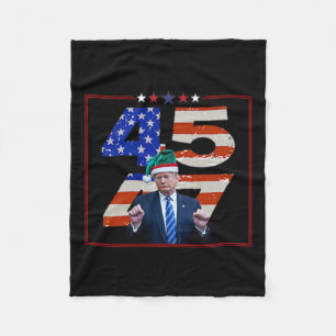 Cobertor De Velo Funny Qr Presidente Trump Dance Code (em Byck) 8