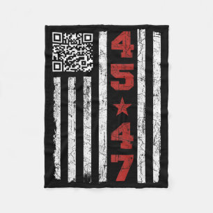 Cobertor De Velo Funny Qr Presidente Trump Dance Code Trump 4547 (e
