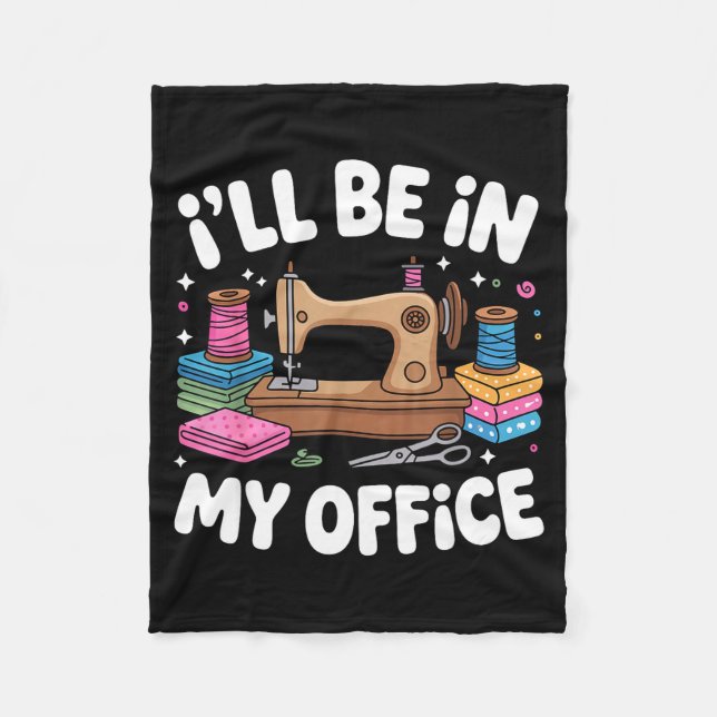 Cobertor De Velo Funny Quilting Art For Men Women Cat Quilt Sewing  (Frente)