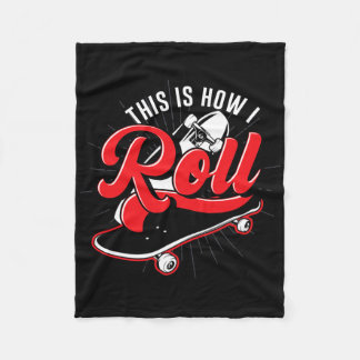 Cobertor De Velo Funny Skateboard Skateboarder Skater Skateboarding