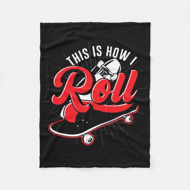 Cobertor De Velo Funny Skateboard Skateboarder Skater Skateboarding (Frente)