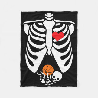 Cobertor De Velo Funny Skeleton