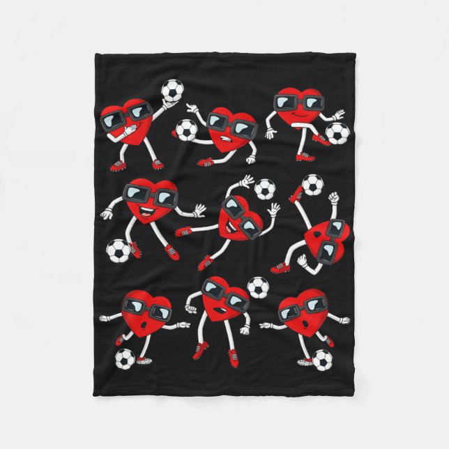 Cobertor De Velo Funny Soccer Footll Boys Men Women Soccer Player S (Frente)