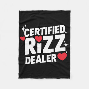 Cobertor De Velo Funny Valentine Revendedor de Rizz Certificado Ger