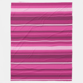 Cobertor De Velo Fuschia stripes