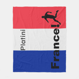 Cobertor De Velo Futebol da França, personalizável