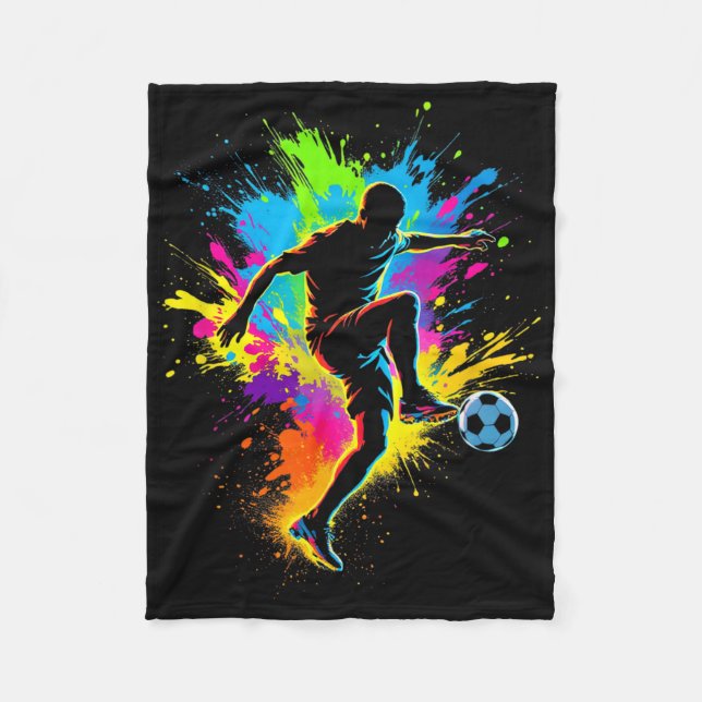 Cobertor De Velo Futebol Dinâmico  (Frente)