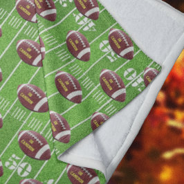 Cobertor De Velo Futebol e campo personalizados
