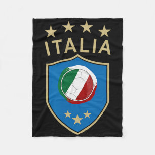 Cobertor De Velo Futebol Itália - Bandeira Italiana Itália Jogador