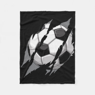 Cobertor De Velo Futebol Ll Garra Marca Rasga Arranhões Legal Dia d