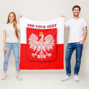 Cobertor De Velo Futebol Patriótico Polônia Flag Polska
