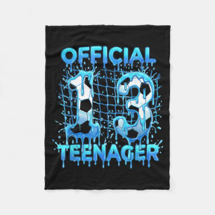 Cobertor De Velo Futebol Sorvete Drip Oficial Teena 13 Anos