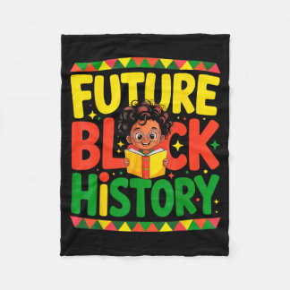 Cobertor De Velo Future Black History Kids Book Reading Black Histo