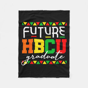 Cobertor De Velo Futuro Engraçado Graduado Hbcu Mês da História Neg