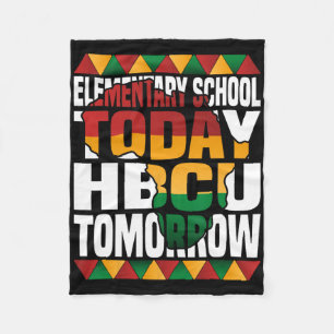 Cobertor De Velo Futuro Escola Secundária Hbcu Hoje Hbcu T