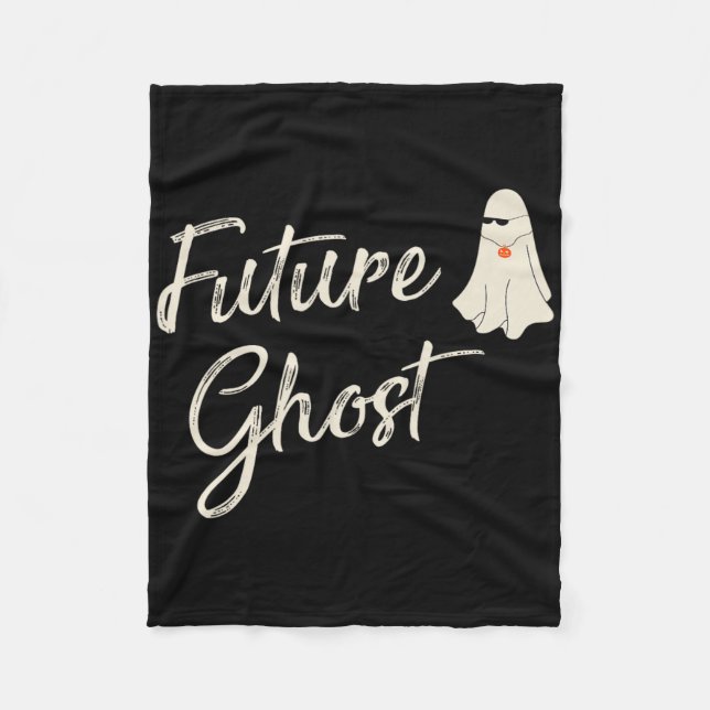 Cobertor De Velo Futuro Fantasma Engraçado Último Minuto Retrô Cos  (Frente)